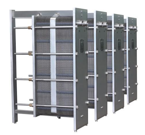 Quality Customized Capacity Circular Heat Exchanger , Plate Frame Heat Exchanger Small Footprint for sale