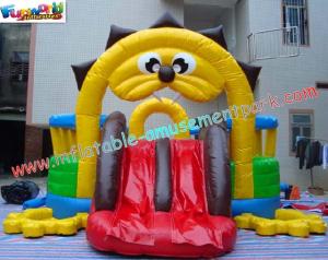 China Cool Commercial Inflatable Amusement Park Play Centers 6L x 6W x 4H Meter for toddlers wholesale
