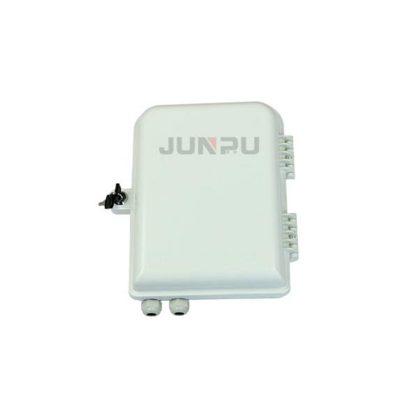 Ftth Outdoor Distribution Box, Fibre Optic Distribution Box white PC+ABS material