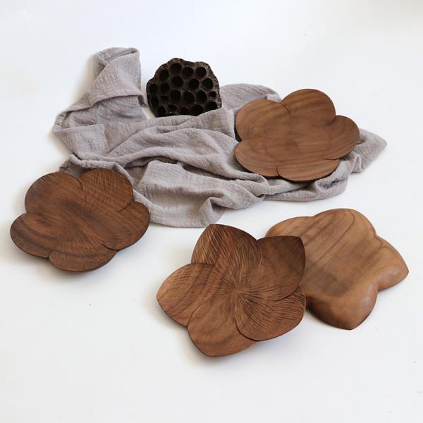 SGS Approved Wooden Dinnerware Set , Mini Wooden Serving Set