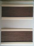 Plain Polyester Zebra Blinds Fabric , 3m Horizontal Roller Zebra Blinds