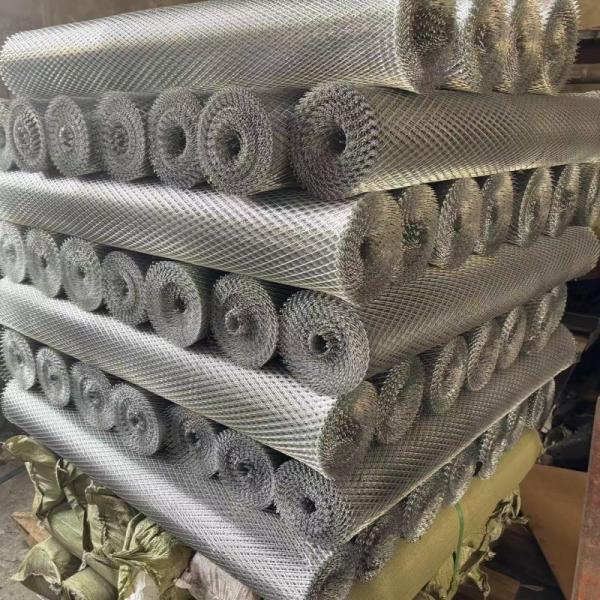 China Construction Industry Ss Expanded Metal Mesh / anodizing Expanded Mesh Sheets wholesale