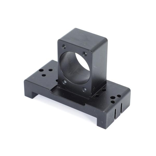 Quality Customization High Precision CNC Machining of Base Parts in Black Anodization for OEM for sale