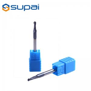China HRC55 4 Flute Carbide Ball Nose End Mill Manufacturer In China for CNC Milling wholesale