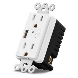 Home Automation Wifi Controlled Power Outlet 15A 125V