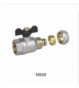 China Female thread Brass Ball Valve 10029 30Bar for Multilayer pipe wholesale