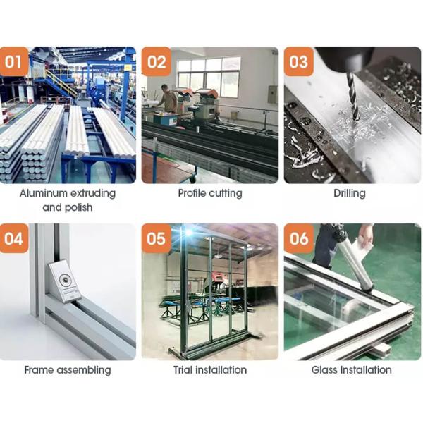 New Design Tilt And Open Windows That Open Inward OEM ODM Latest Energy Saving Soundproof Waterproof