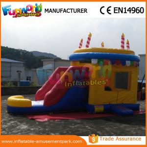 China Customized Candle Inflatable Bouncer Slide CE SGS TUV ROHS EN71 wholesale