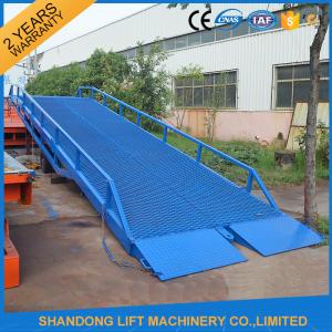 China Adjustable Loading Dock Ramp , Warehouse Container Loading Mobile Dock Ramp wholesale