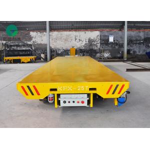 Battery Operated Container Rail Die Block Transfer Wagon Material Handling