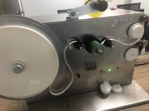 Automatic HME Filter Paper Tape Winding Machine SUS304 PLC Controlled Manual Tape Cutting