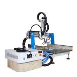 Gantry Moving Desktop Aluminum CNC Router Machine with DSP A11E Offline Control