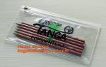 A4 clear plastic pp document carrying file folder zipper lock pocket bag with