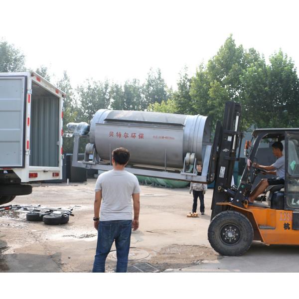 5000L/Hour Sugarcane Bagasse Paper Pulp Seaweed Dewatering Separator Micro Screen Rotary Drum Filter