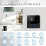 Smart Thermostat With 16A And 0.5℃ Temperature Control Accuracy WiFi Touch LED