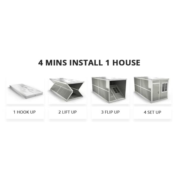 20ft Construction Container House Factory Workers' Dormitory Quick Installation