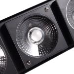 High Brightness RGB 3in1 LED Matrix DMX Bar Lamp with 5 Heads 30 Watt 500 mA