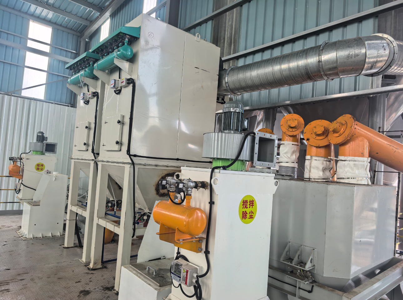 Fast Installation Automatic Dry Mortar Plant for Quick Project Startup Tile Adhesive Production Line Factory Direct Price