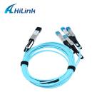 AOC 40G QSFP Active Optical Fiber Cable FCC For Optical Transceiver