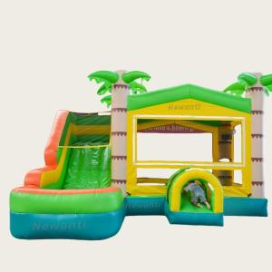 China Unisex 2024 Inflatable Spider Man Bouncy Castle with Water Slide and Packing Bag wholesale