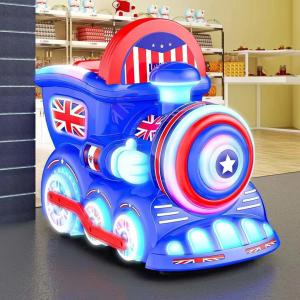 Earn money amusement kids coin operated game machine child british train kiddie