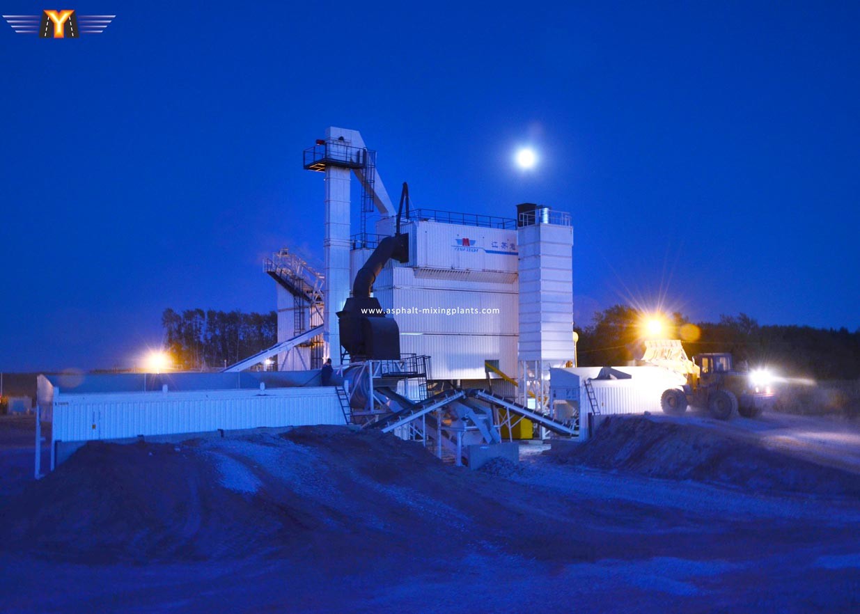 240T/H Asphalt Batch Mixing Plant