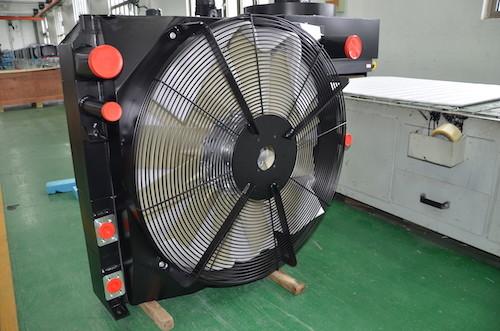 Quality Heavy duty bar & plate air to air Heat Exchanger with fan cooling kit for Agriculture Machinery for sale