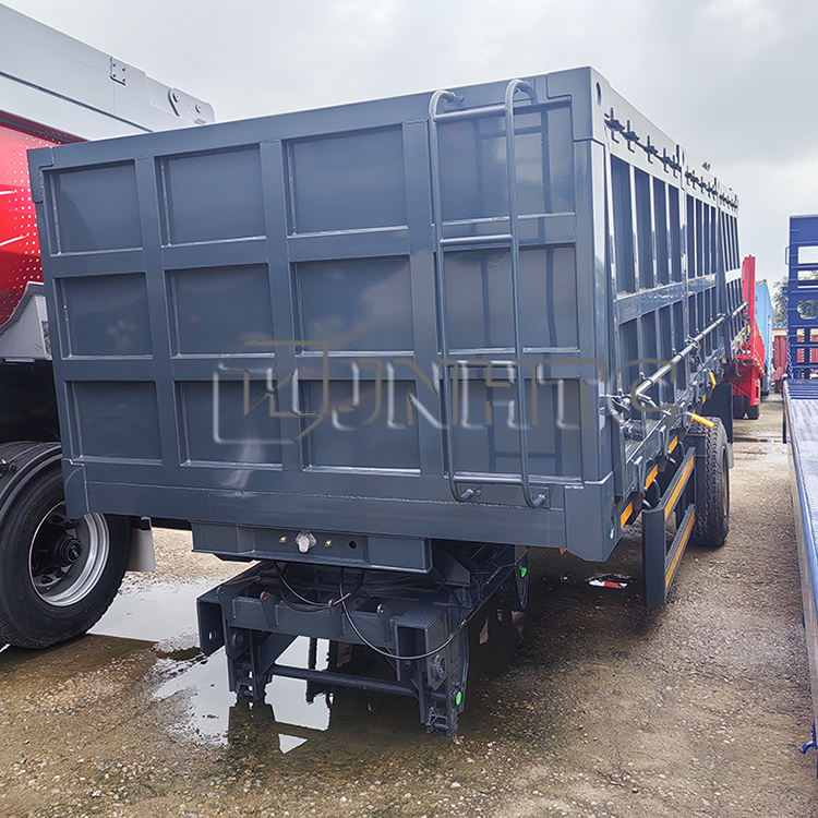 3 Axles Transporting Van Semi Trailer Aluminum Steel 30 Ton Van Box Trailer Van Cargo Truck Box Semi Trailer with Side Open Door