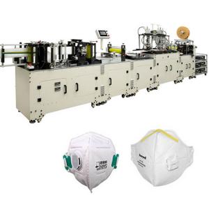 China Automatic N95 Face Mask Production Line Machine Ffp2 Ffp3 N95 Kn95 Face Mask Making Machine wholesale