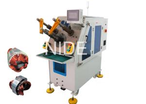China Automatic Alternator Stator Winding Coil &amp; Wedge Inserting Machine With PLC control wholesale