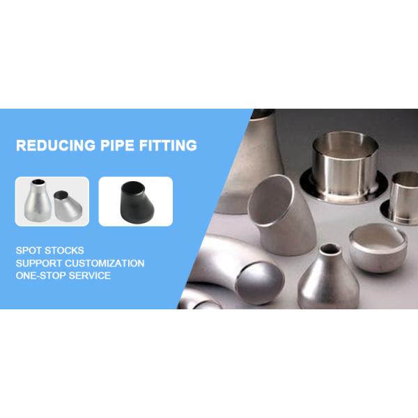 Round Head Code Welding Connection 304 316 Industrial Stainless Steel Pipe Fittings Eccentric Reducer for Pipe Connection