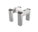 Semi-Automatic RFID QR Code Tripod Turnstile Gate for Secure Access Control