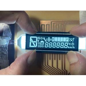 7 Segment LCM Display Monochrome Transimissive Lcd Module Transparent Character