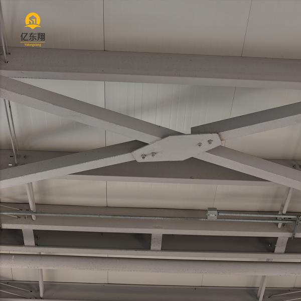 Hot Dip Galvanized Or Painted Finish Metal Workshop Buildings Welded Connection As Requested Parapet Wall