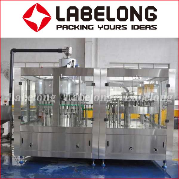 8000BPH Automatic Bottle Packing Machine 2000-10000L SUS304 PLC Control