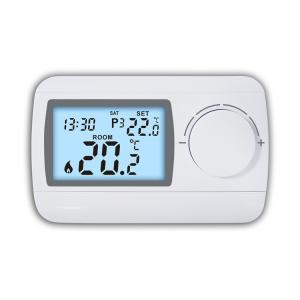 China 0.5C 868MHz Digital Programmable Thermostat For Underfloor Heating System wholesale