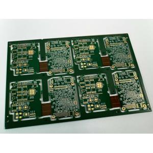 China PET Boards Rigid Flex PCB Assembly with Immersion Gold Treatment wholesale