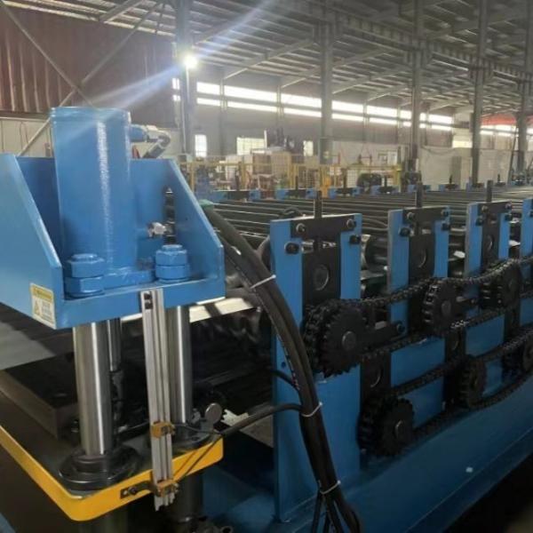 350H Steel Double Layer Roofing Sheet Roll Forming Machine 380V 50Hz 3 Phase