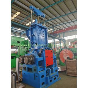 Devulcanizing Reclaimed Rubber Kneading Machine 140 Degree Tilting Angle