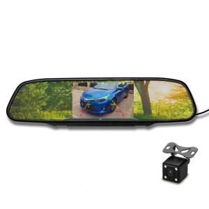 4.3 inch TFT LCD Reverse Rear View Mirror for Car with Reversing Camera