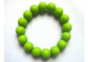 China Food Grade Silicone Teething Bracelet Soft Material Gentle For Baby Gum wholesale