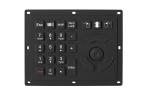 22 Keys Ruggedized Keyboard PS2 Silicone Rubber Keyboard With Hula Point