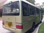 used Toyota coaster bus left hand drive diesel engine 6 cylinder city service
