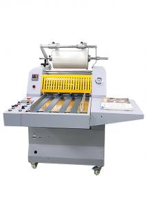 China A4 Paper 12m/Min Roll Laminating Machines AC 400W Motor wholesale