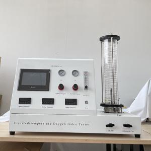 China ISO 4589-3 High Temperature Limited Oxygen Index Tester AC220V wholesale