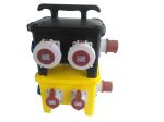 PE Industrial Socket Box , Electrical Spider Box With Customized Plug Socket