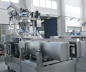 Adjusting Piston Automatic Rinsing Filling And Capping Machine For Beverage Bottle