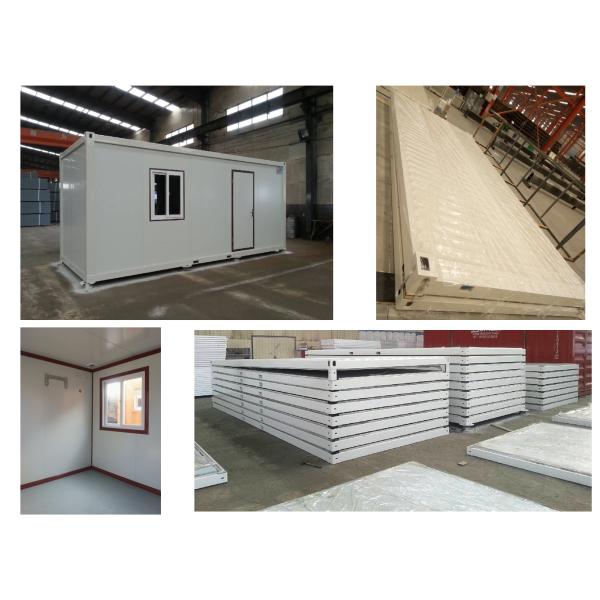 Quick Assembly Prefabricated Container House 20ft with Galvanized Steel Frame