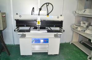 China 1.2 Meter SMT Semi Automatic Solder Paste Printer For LED Red glue 320*1300mm on sale