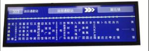 China Stretched LCD Display Bus Sign 28.8 Inch 8ms Response Time DC Power 12V Input wholesale